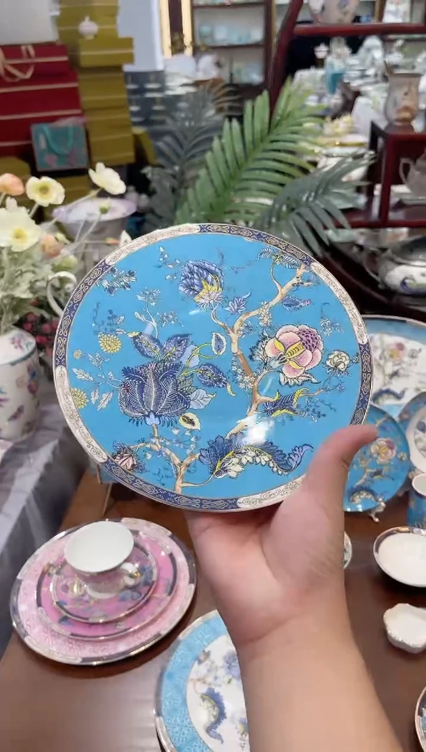 45%以上骨粉骨瓷8英寸平盘