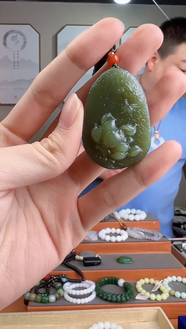颈饰未镶嵌和田玉多样性发货 拍一单发一个
