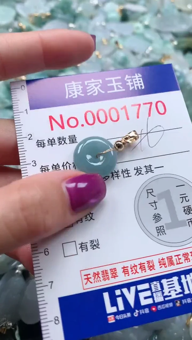颈饰未镶嵌翡翠1770