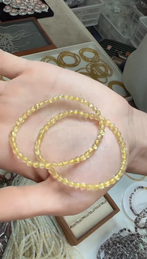 【闪购商品】水晶手串未镶嵌0112s039多样性发一