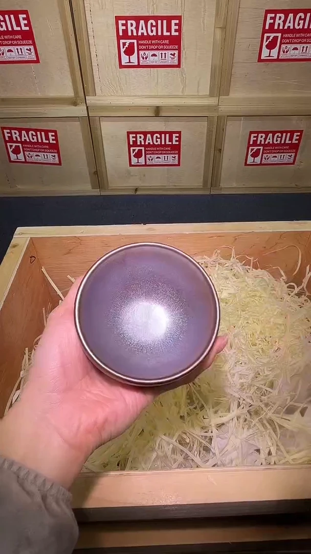 茶盏茶盏主人杯极光幻彩钵