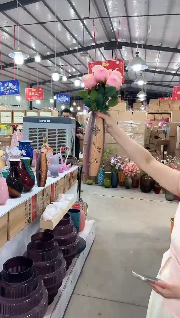 琉璃手工艺品优选花瓶花器Q-早10