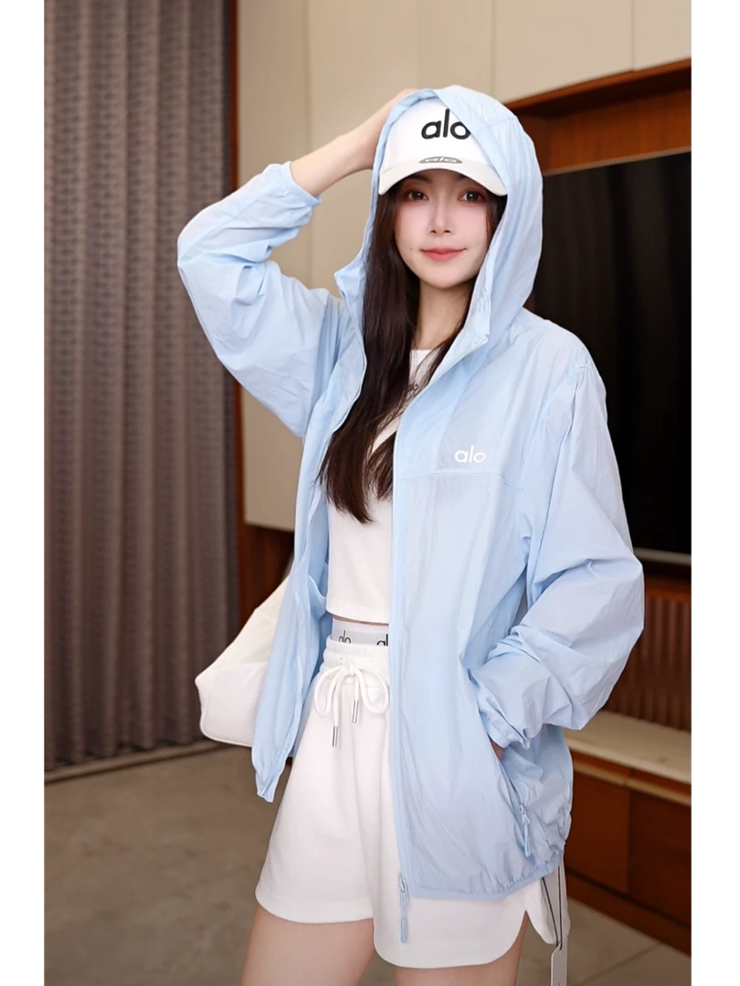 【男女连帽防晒服】男女同款吸湿排汗透气防紫外线防晒外套-静静