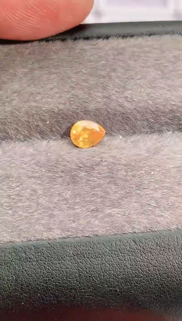 裸石蓝宝石1.02-2039天然黄蓝宝石