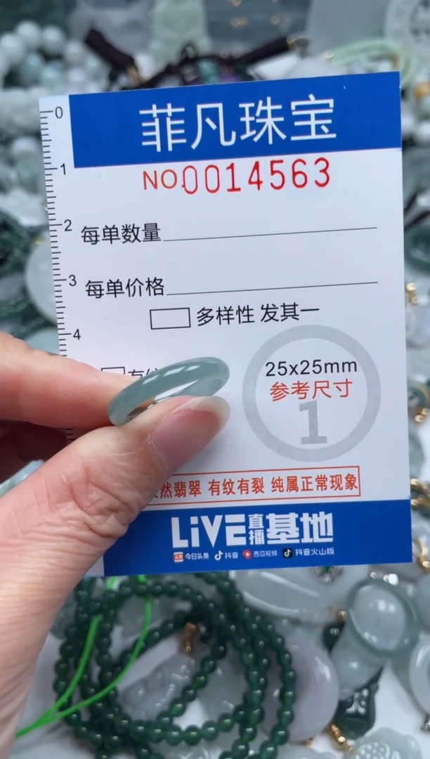 颈饰未镶嵌翡翠14563