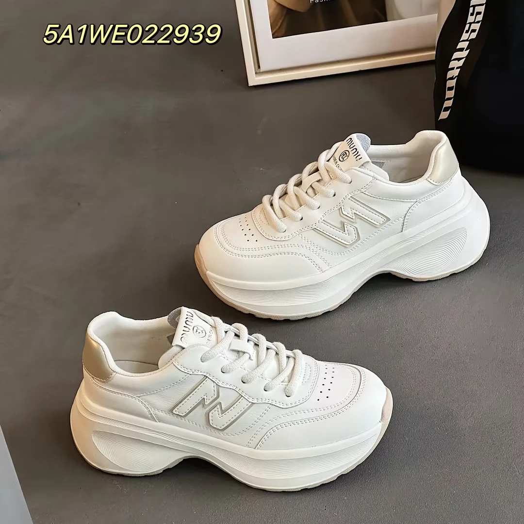 时尚休闲鞋厚底春季老爹鞋透气网面百搭女鞋秋季ins夏季