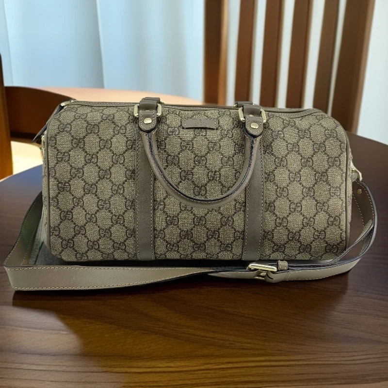 95新 GUCCI/古驰  老花波士顿手提包  1723 7054