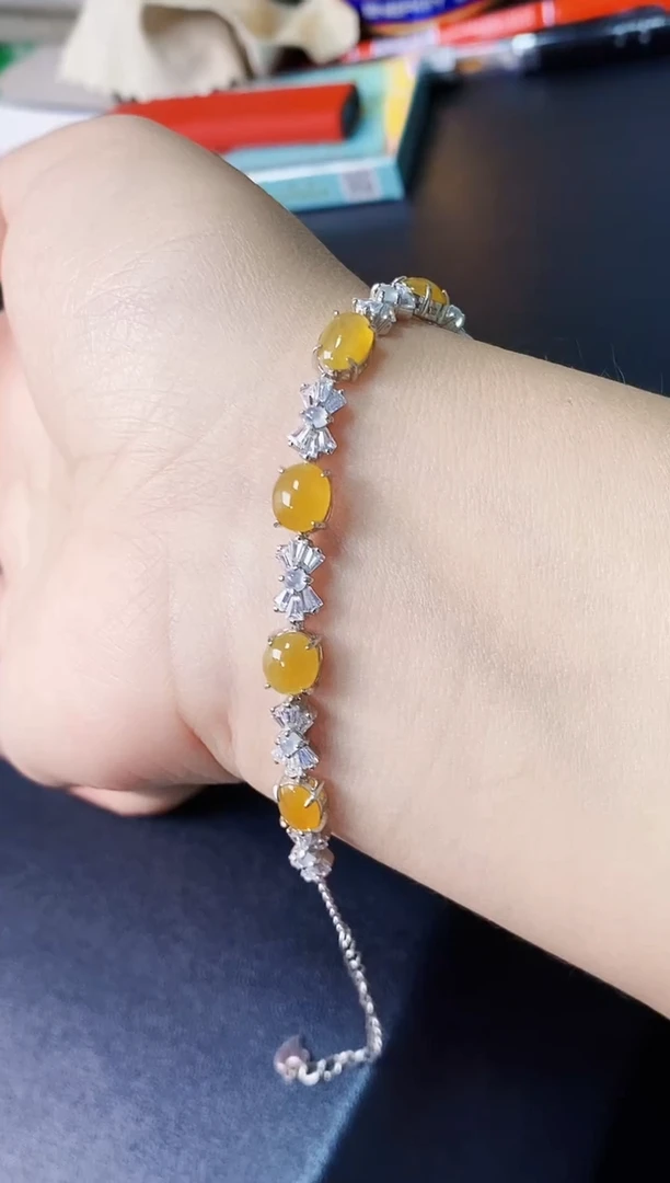 银S925镶嵌戒指翡翠0322