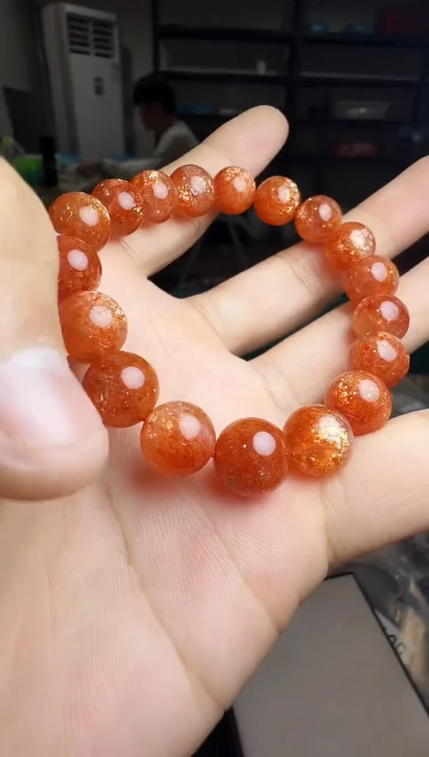 未镶嵌手链日光石晶3457 约11mm