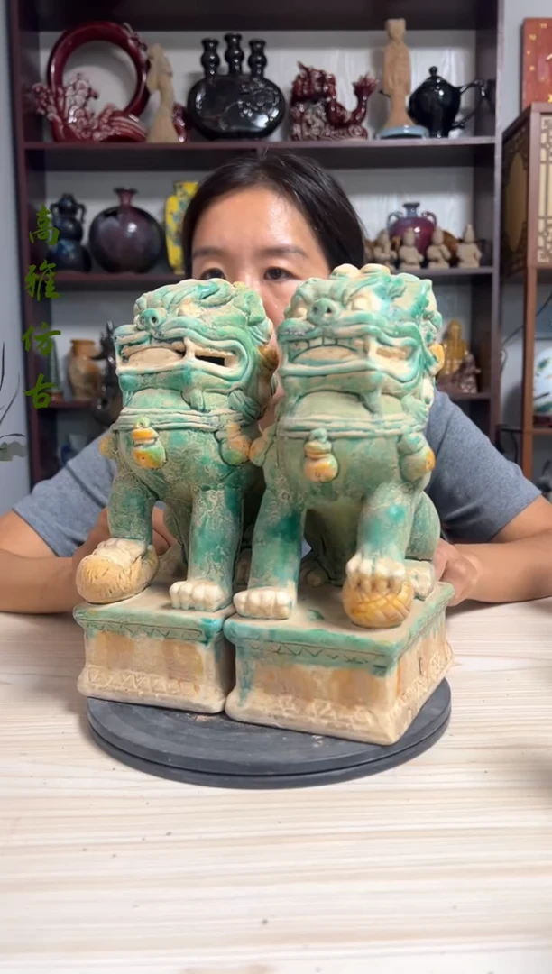 复古高雅仿古瓷器摆件