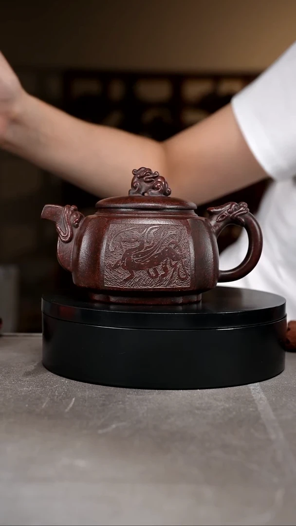 茶壶紫砂450毫升