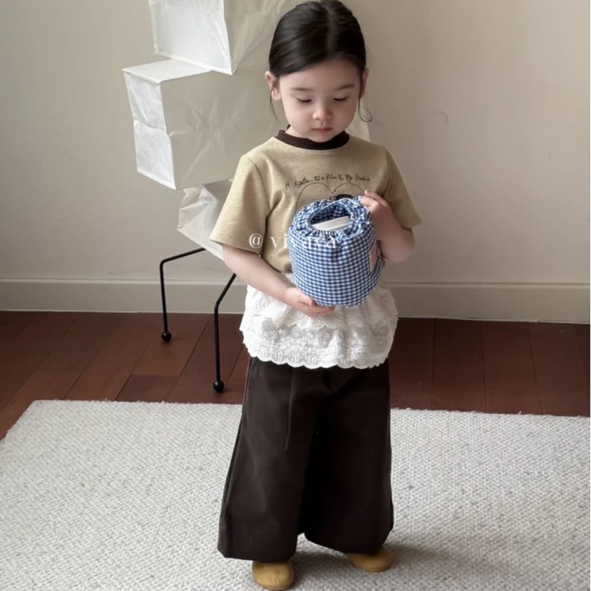 【YIYAYA】25夏~女童小毛印花短袖15126