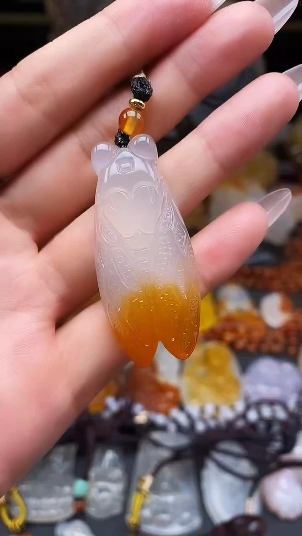 玛瑙/玉髓颈饰未镶嵌用****3yy