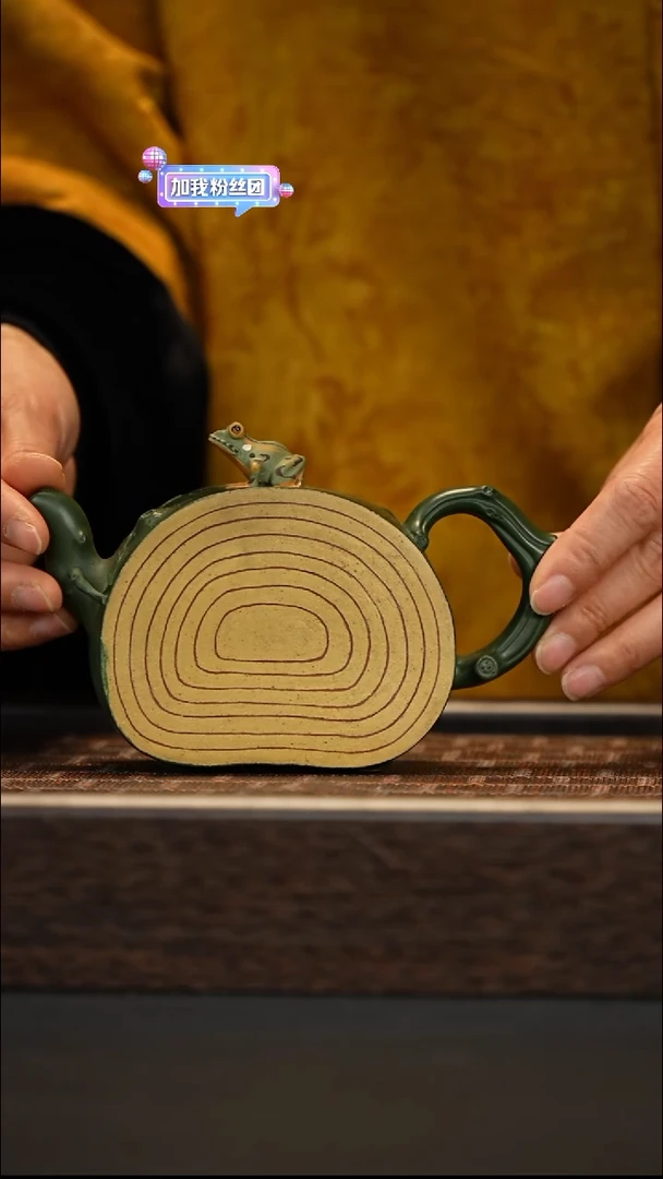 茶壶紫砂宜兴紫砂壶gjf082