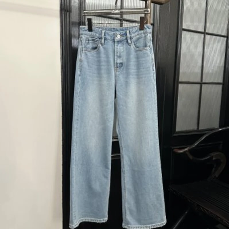 Betty Bairn【彩麟】新中式拼接牛仔裤24B-BW7365