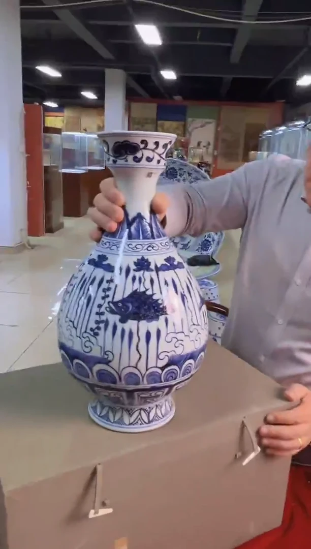 摆件陶瓷景德镇流水146