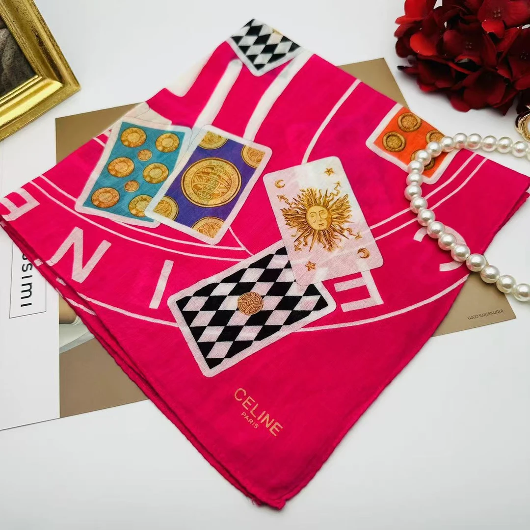 99新 Celine/思琳 海囤 思琳 丝巾/yy02829