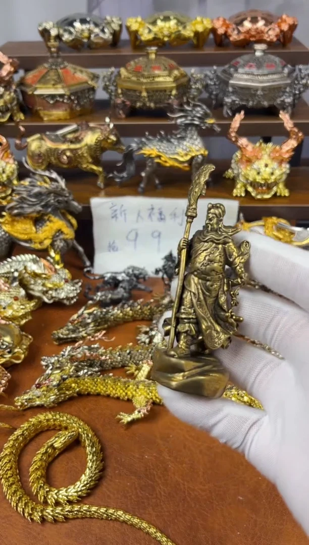 复古款立刀关公瑕疵（不退不换）看清楚下单