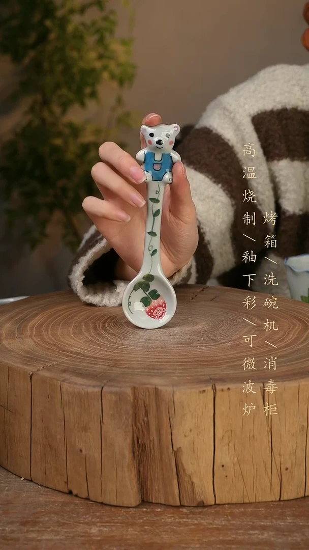 碗瓷景德镇手工手绘高温瓷釉下彩