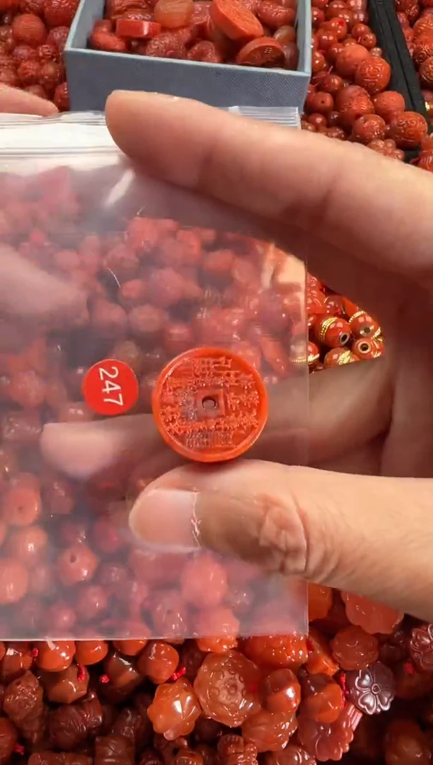 【闪购商品】南红玛瑙颈饰未镶嵌2