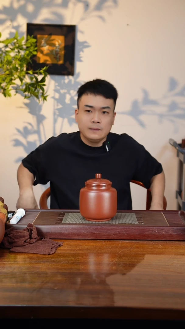 宜兴原矿紫砂茶叶罐