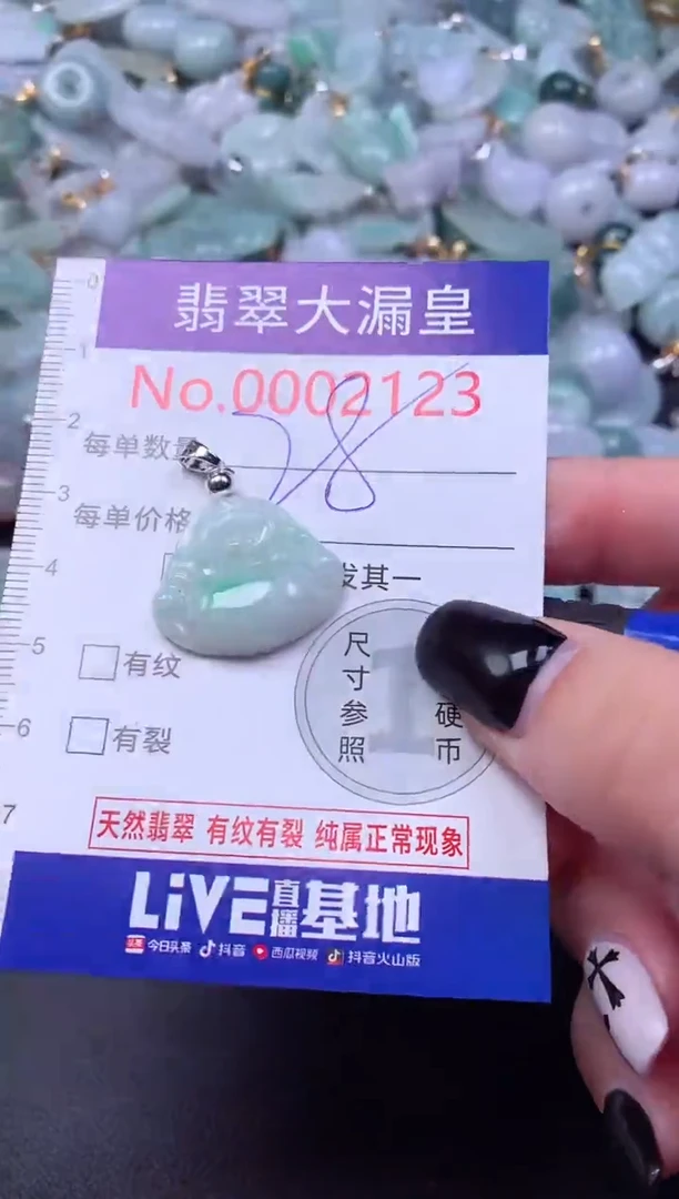 颈饰未镶嵌翡翠2123
