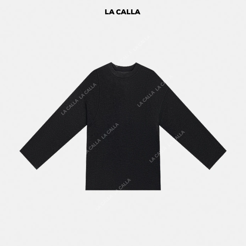 LA CALLA结构卫衣休闲时尚显瘦长袖YY1744