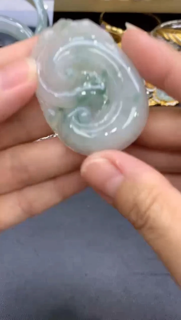 颈饰未镶嵌翡翠383  -中国好珍宝
