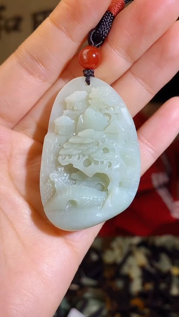 颈饰未镶嵌和田玉1