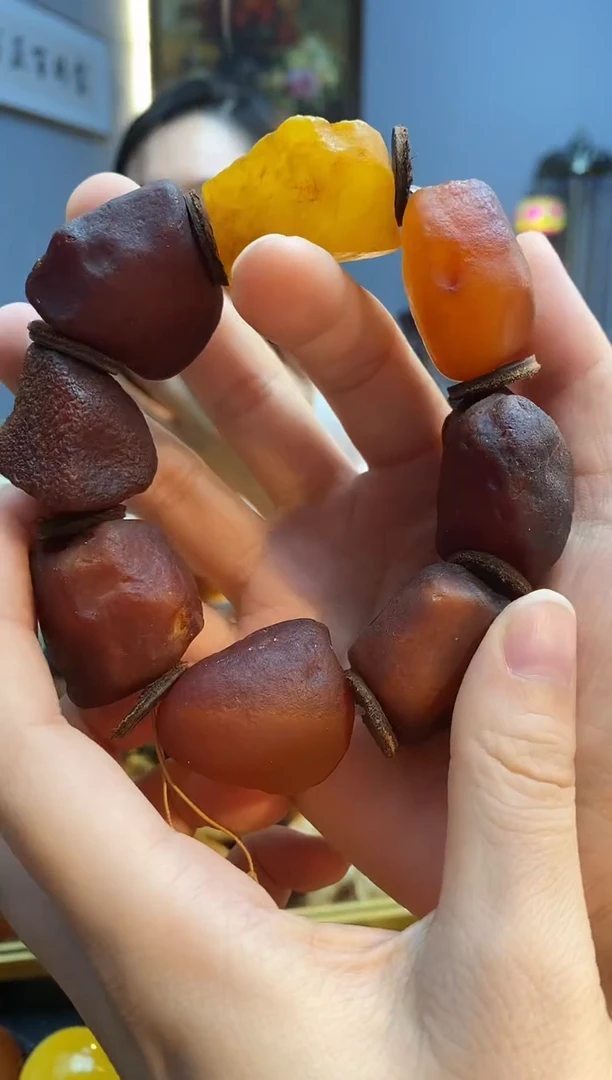 手串琥珀未镶嵌手串