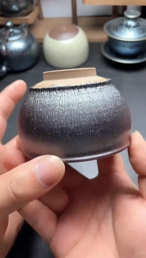 茶盏铠甲将军高端茶器主人杯