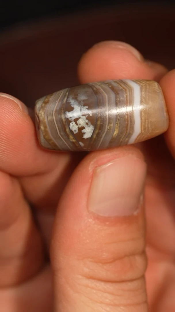 未镶嵌颈饰玛瑙/玉髓冲赛康胡子哥，DIY一126