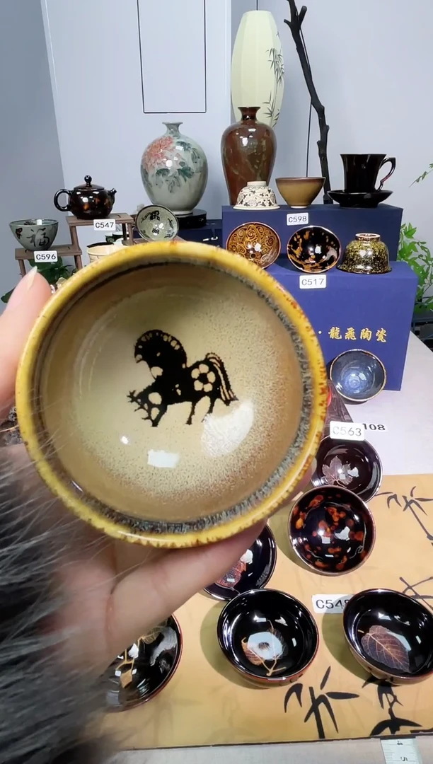 【生肖盏】吉州窑纯手工高温瓷特价款