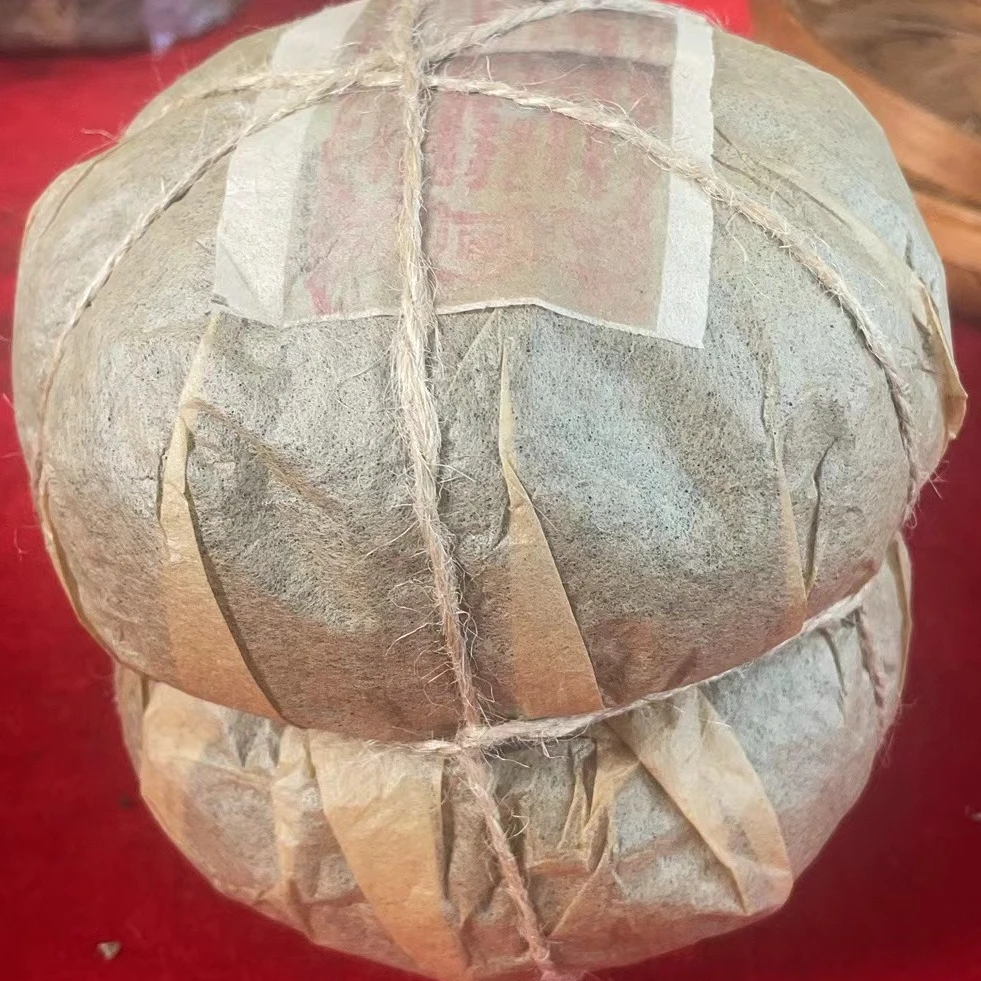 云南普洱茶乾利贞1901年曼松贡瓜1000g拍五发六