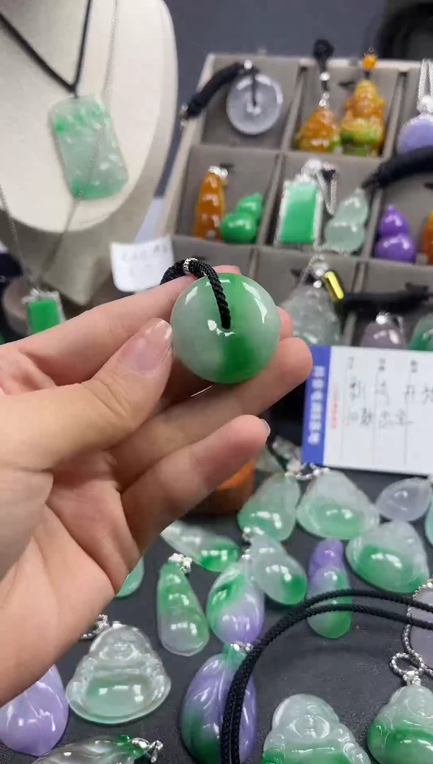颈饰未镶嵌翡翠  所见即所得 一图一物