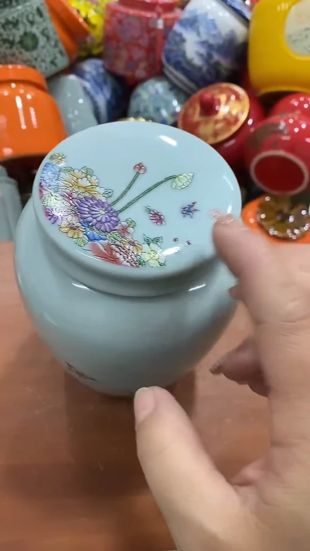 摆件茶叶罐密封罐储存罐