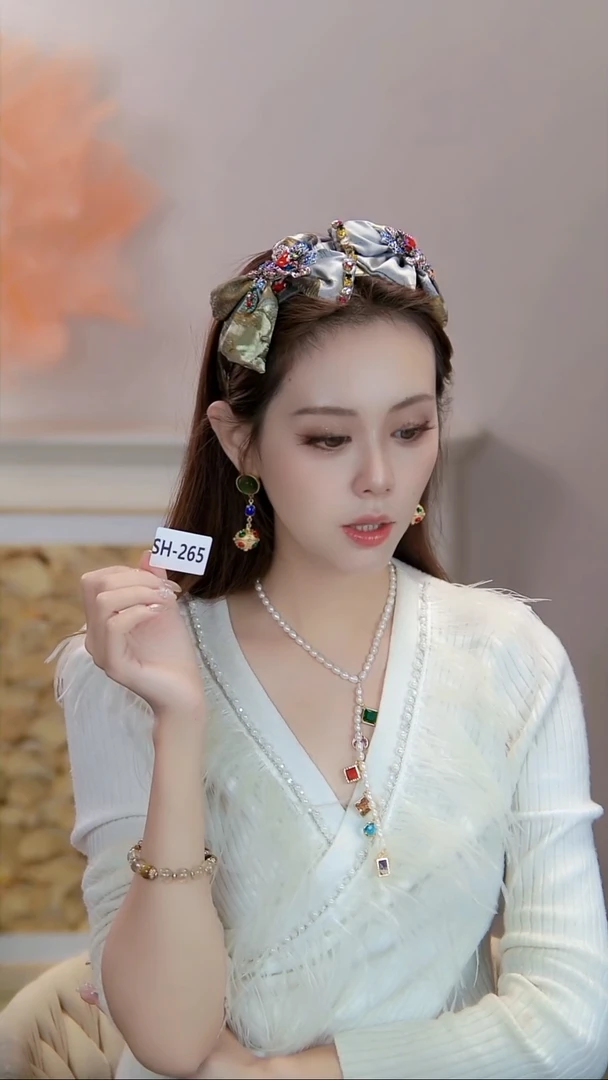 锌合金布艺发饰【SH-265】