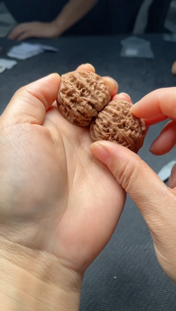 把件文玩核桃w111   野牛 35尺