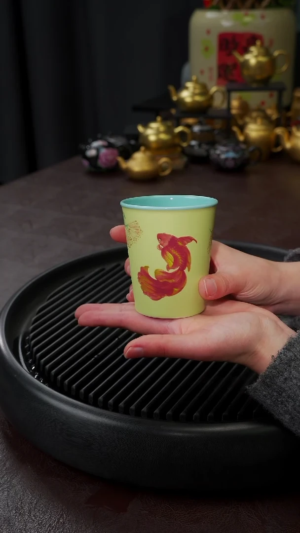 【闪购商品】杯【宜景窑欧碧系列】可乐杯
