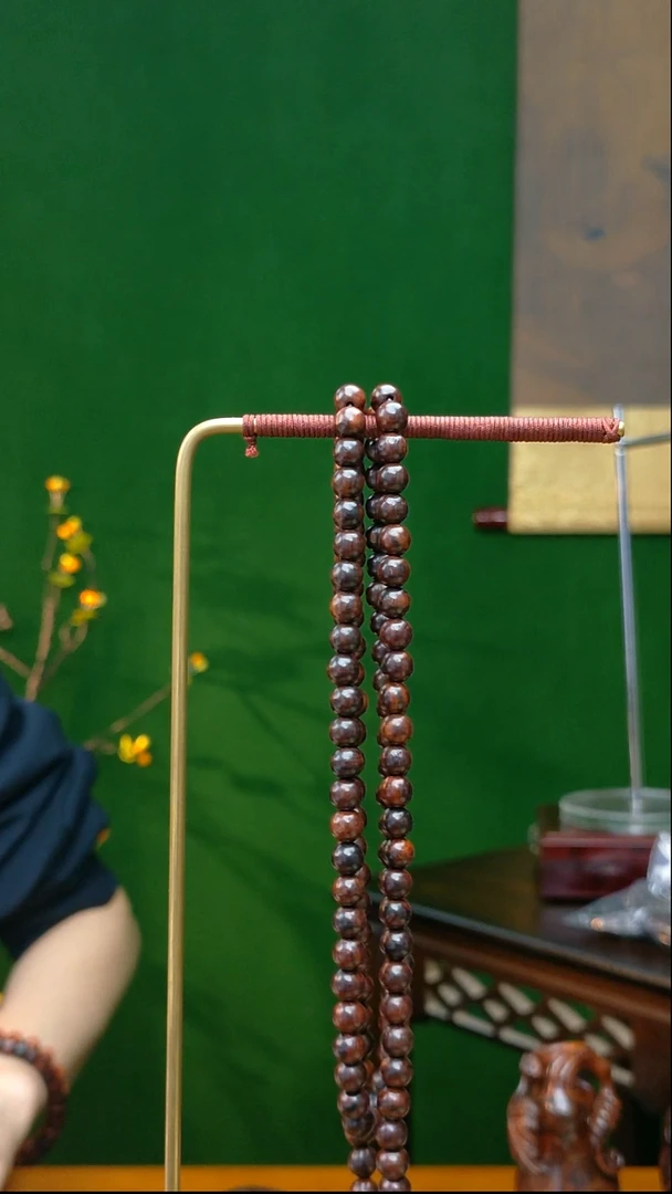 黄花梨/降香黄檀海南黄花梨紫油梨老料.6*108珠多圈