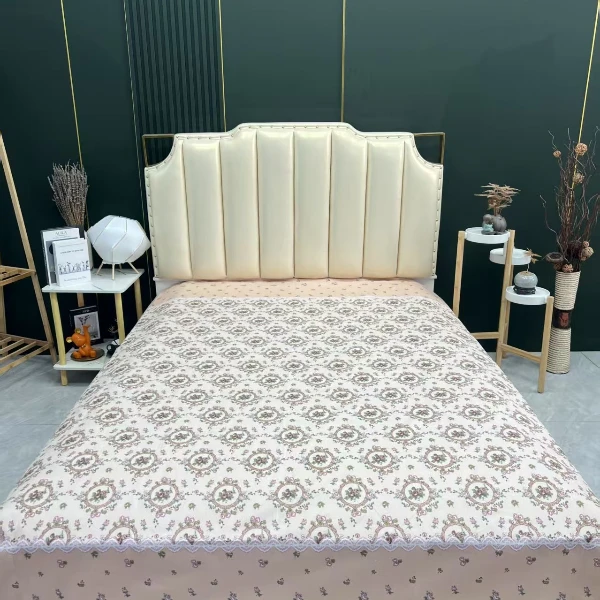 小碎花3.5床盖3.5*2.2m