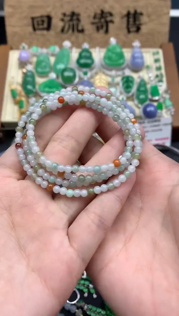 【闪购商品】翡翠手串未镶嵌18-中国好珍宝