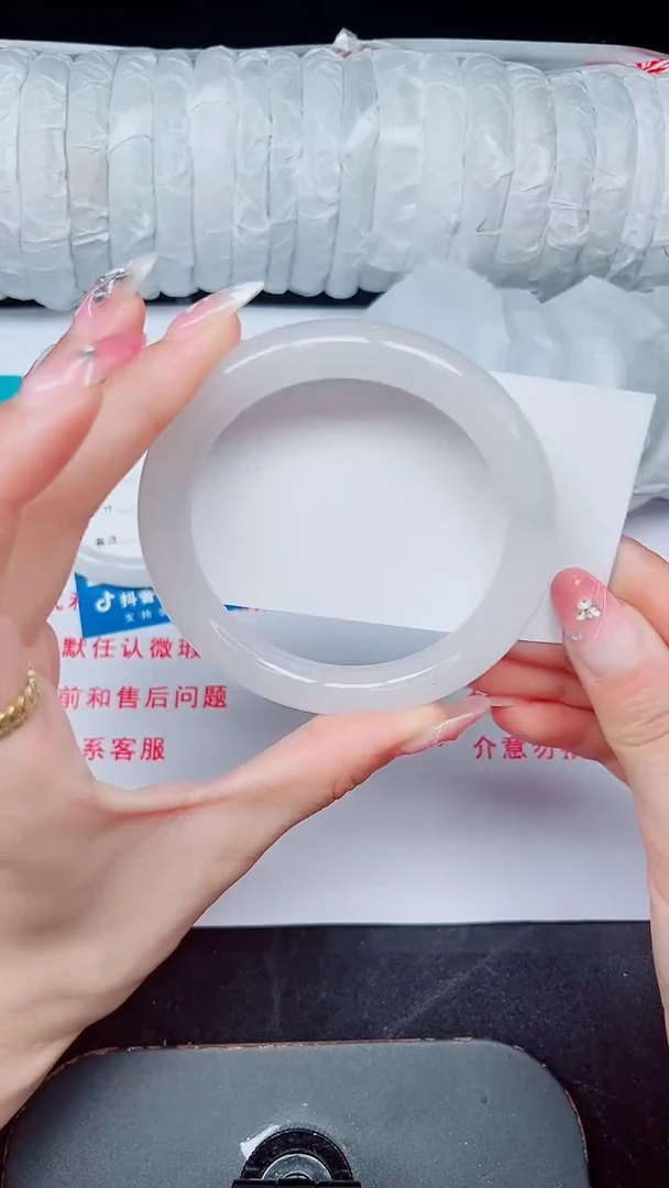 未镶嵌手镯石英质玉406-59/60