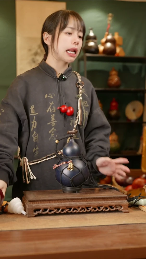 85号精品天然大漆酒葫芦一物一拍~