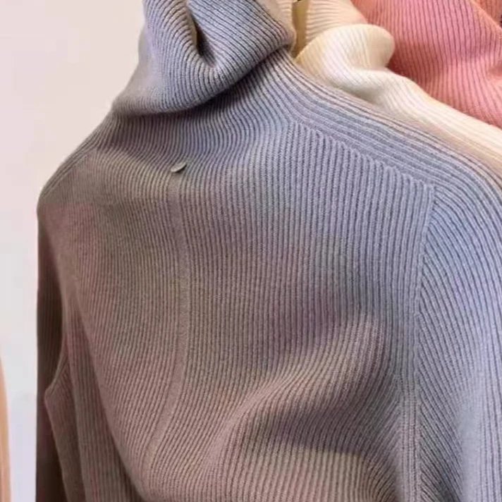 女装套头保暖冬季毛针织衫打底衫秋冬修身高领毛毛衣针织衫