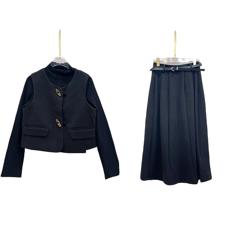 【龙哥专属】D3F3703XB 女士春日时尚百搭休闲套装 2355