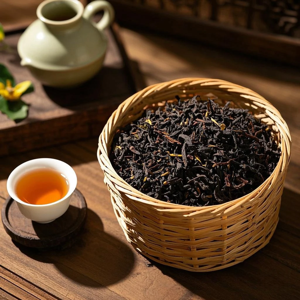 满小茉 2008木芙蓉六堡茶散茶