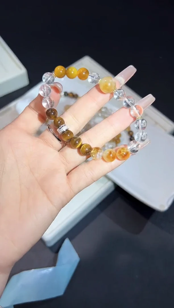 【闪购商品】水晶手串未镶嵌24C多样性发其一/1条默认微瑕