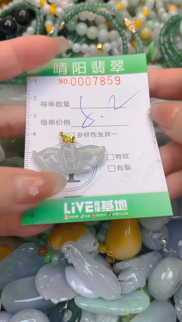 颈饰未镶嵌翡翠闪购0007859