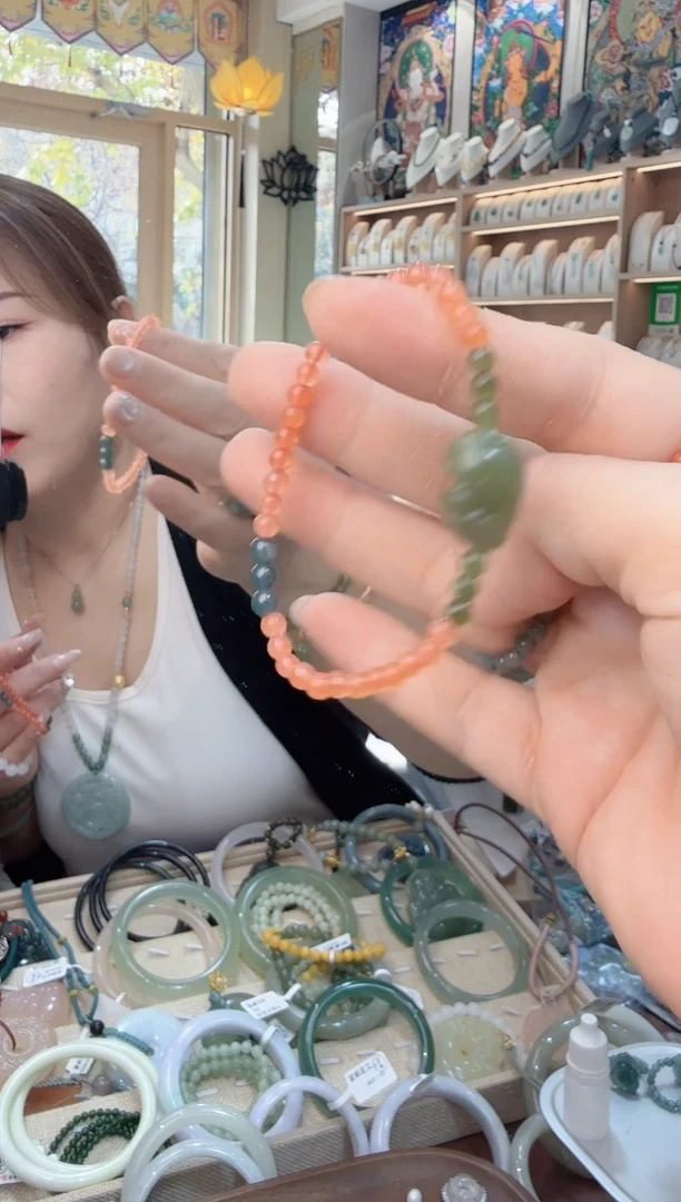 未镶嵌手链南红玛瑙手串